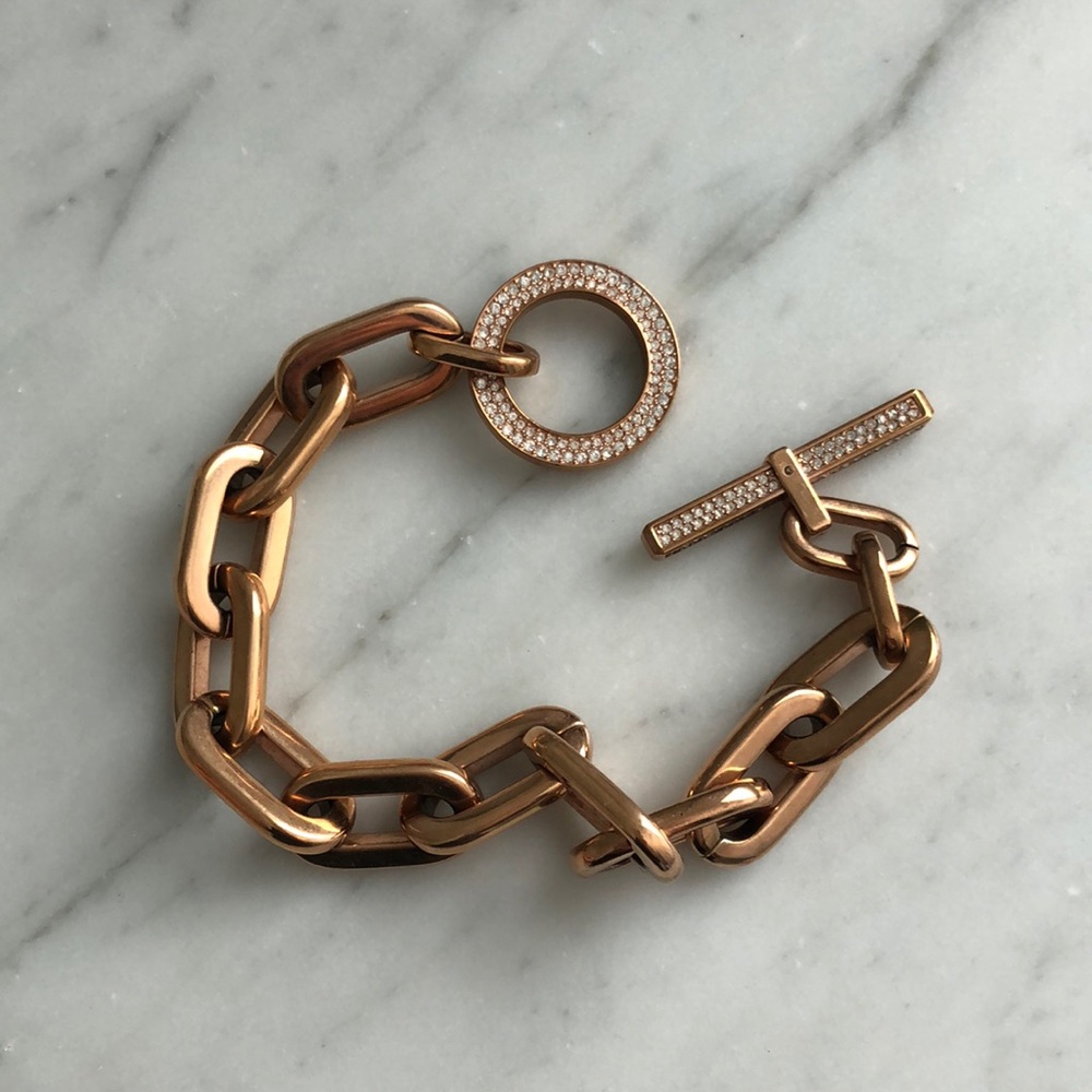 Michael Kors gold bracelet | with bling